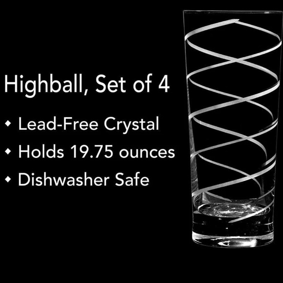 Mikasa highball glasses. Set of 4. - Picture 4 of 6
